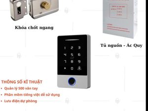 Khóa kiểm soát cửa ra vào nhà trọ